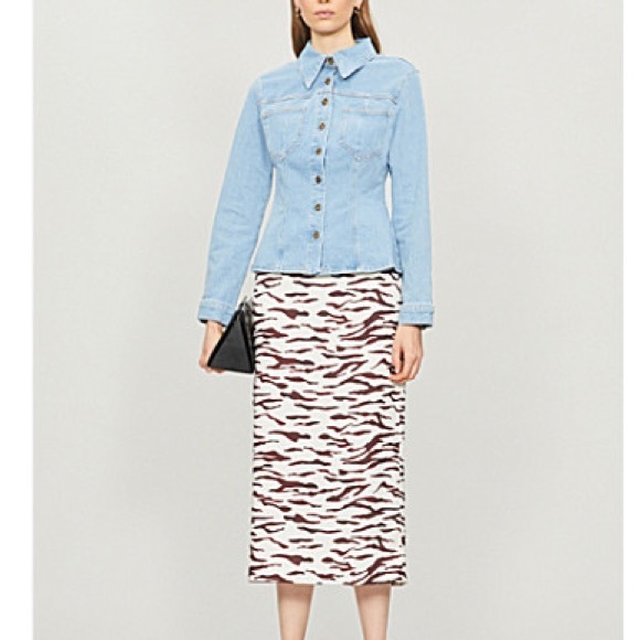 Nanushka S denim shirt jacket - Picture 2 of 7